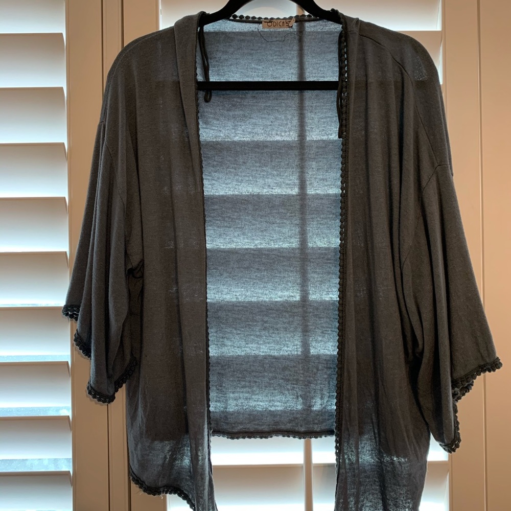 Blue shawl